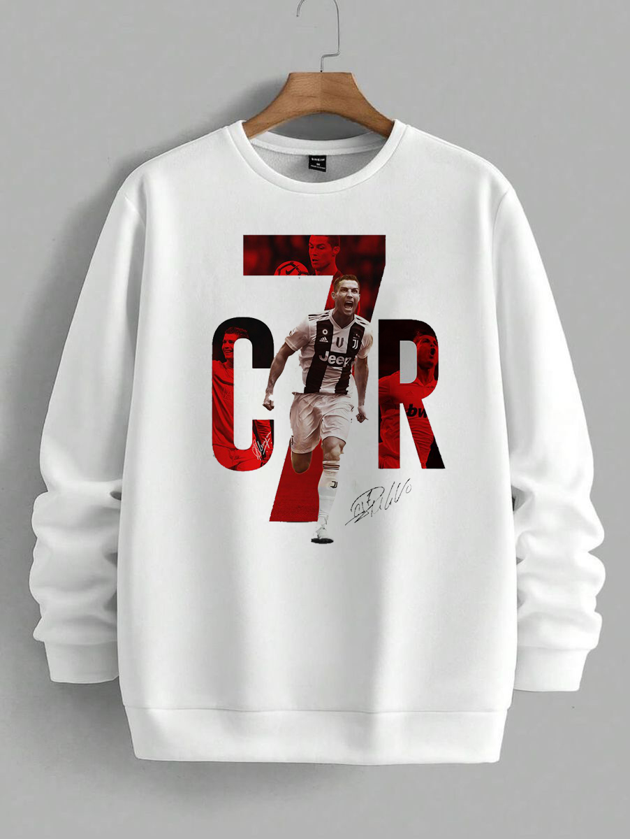 Cristiano Ronaldo CR7 Graphic Sweatshirt thumbnail 1